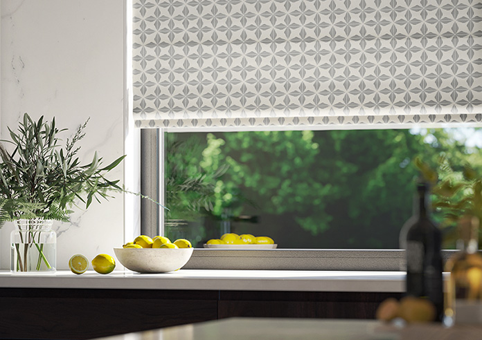 Hexgem, Pearl - Roman Blind - Image 5